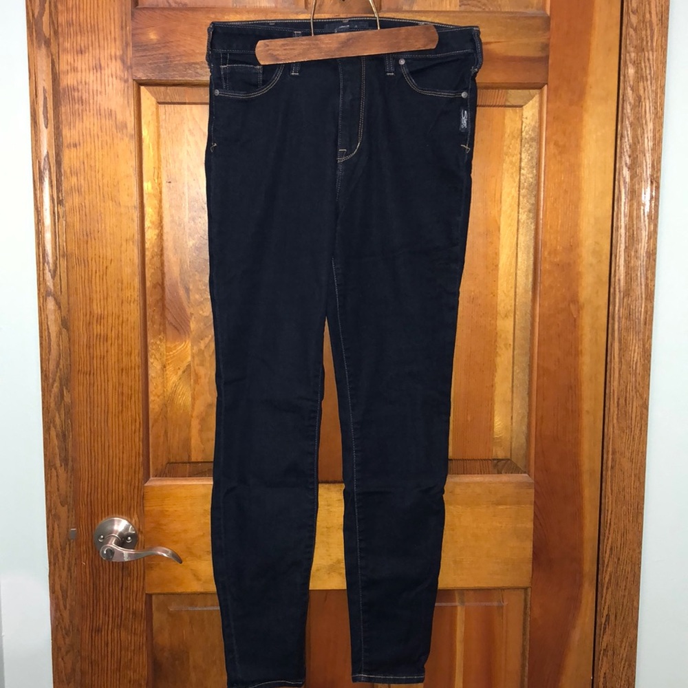 Silver Jean Dark Wash Skinny Jean